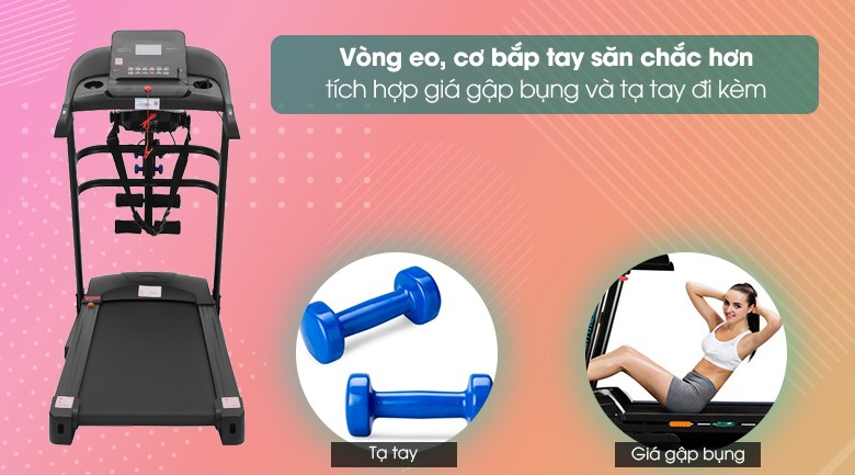 Máy chạy bộ thể dục Airbike Sports T500 Plus - 8