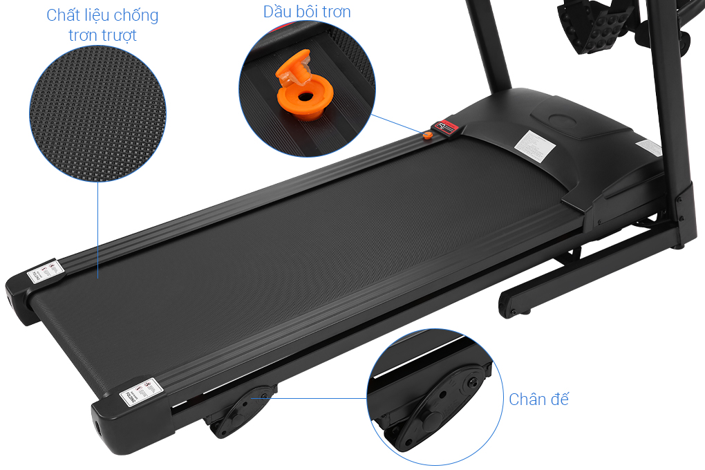 Máy chạy bộ thể dục Airbike Sports T500 Plus - 10