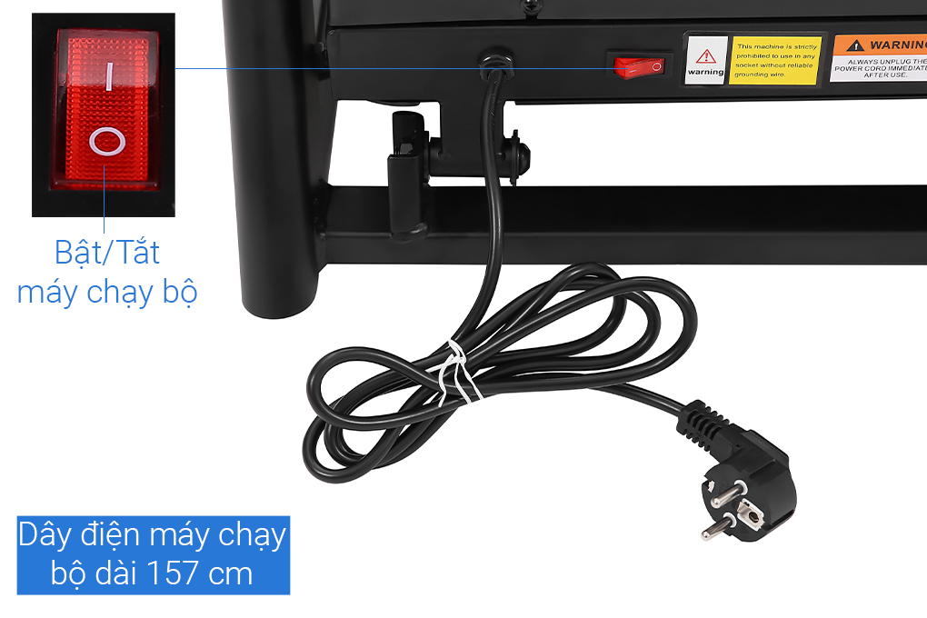 Máy chạy bộ thể dục Airbike Sports T500 Plus - 12