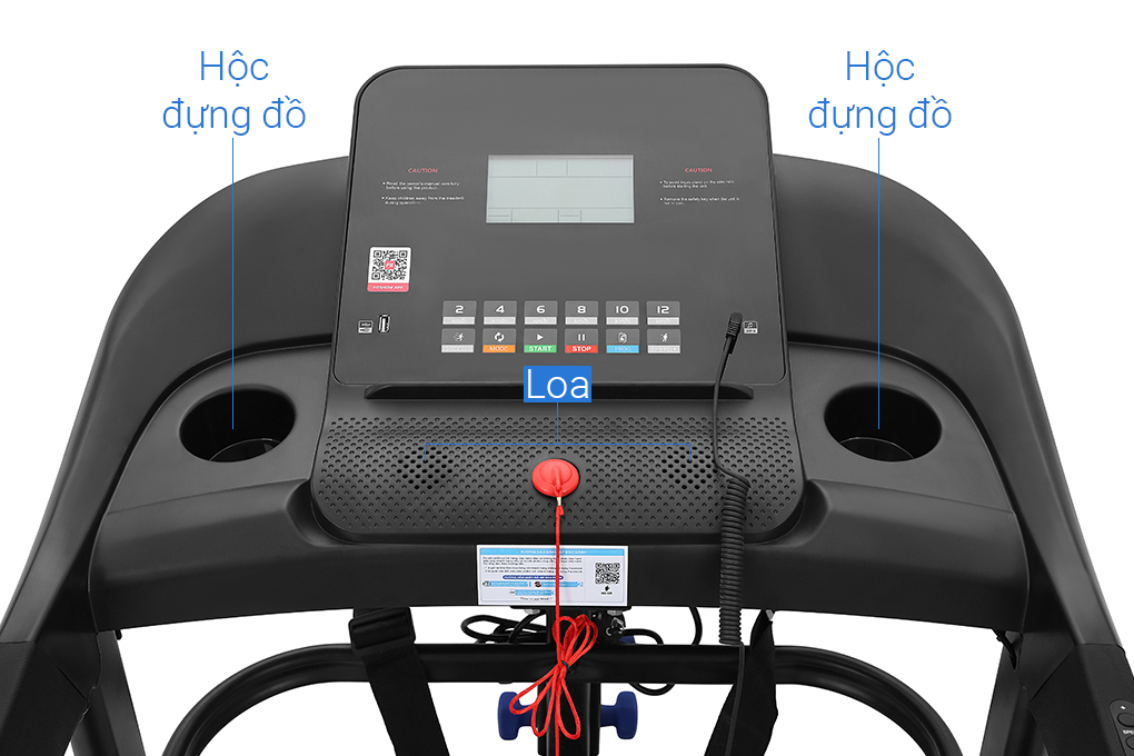 Máy chạy bộ thể dục Airbike Sports T500 Plus - 6