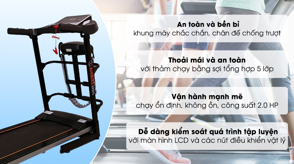 Máy Chạy Bộ Airbike Sport MK-304