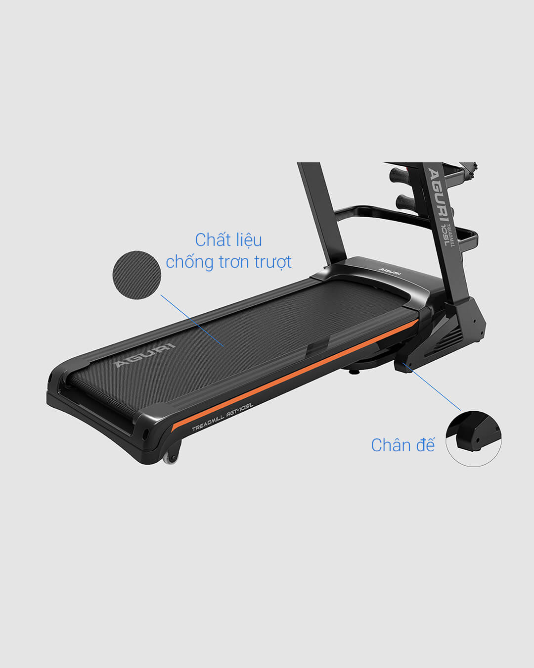 Máy Chạy Bộ Aguri AGT-105L - 7