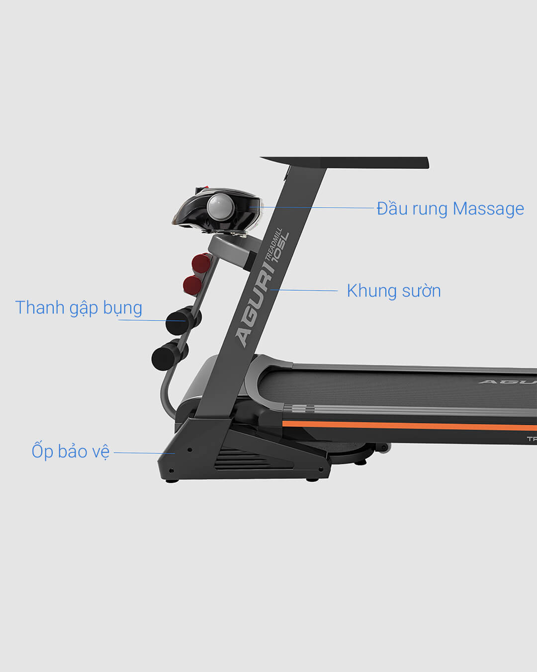 Máy Chạy Bộ Aguri AGT-105L - 8