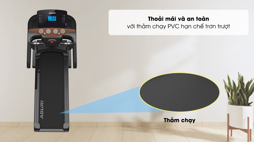 Thảm chạy máy chạy bộ Aguri AGT-105L