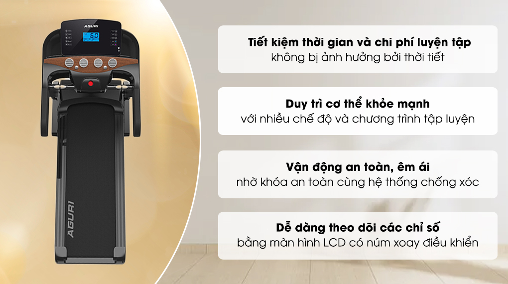 Lợi ích của Máy Chạy Bộ Aguri AGT-105L