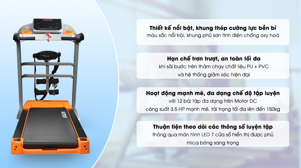 Máy Chạy Bộ Aguri AGT-116LE hover