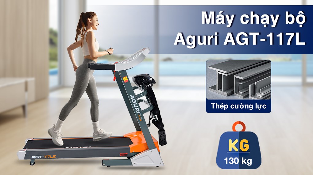 Máy Chạy Bộ Aguri AGT-117L - 2