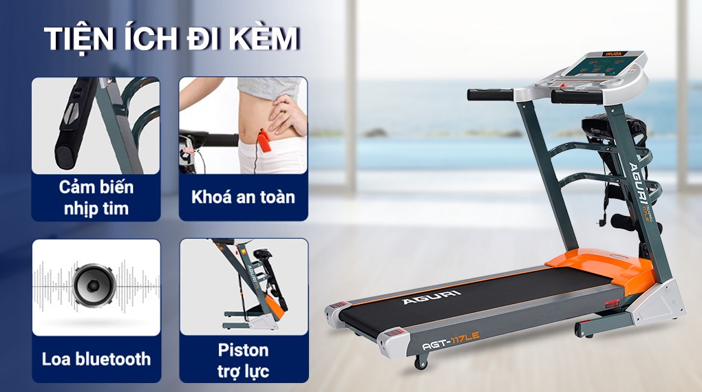 Máy Chạy Bộ Aguri AGT-117L - 7