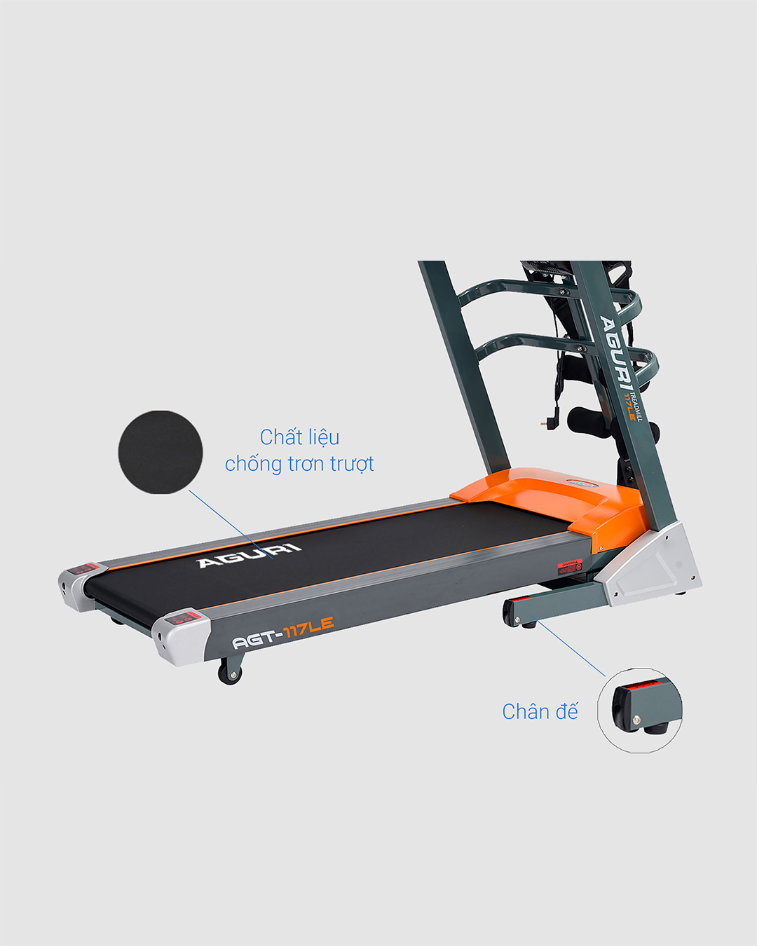 Máy Chạy Bộ Aguri AGT-117L - 10