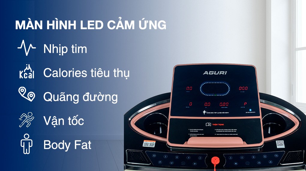 Máy Chạy Bộ Aguri AGT-121LE - 6