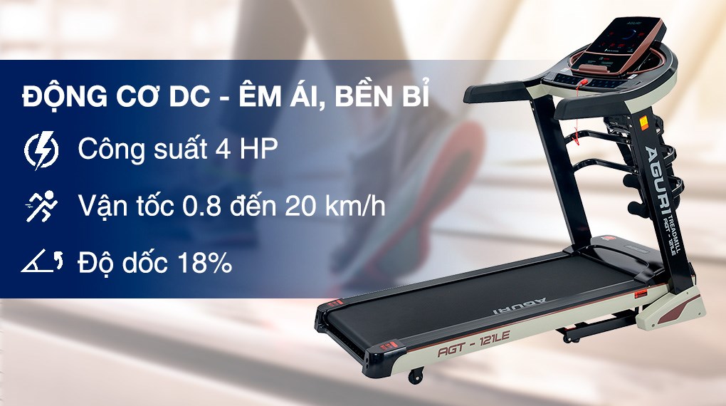 Máy Chạy Bộ Aguri AGT-121LE - 4