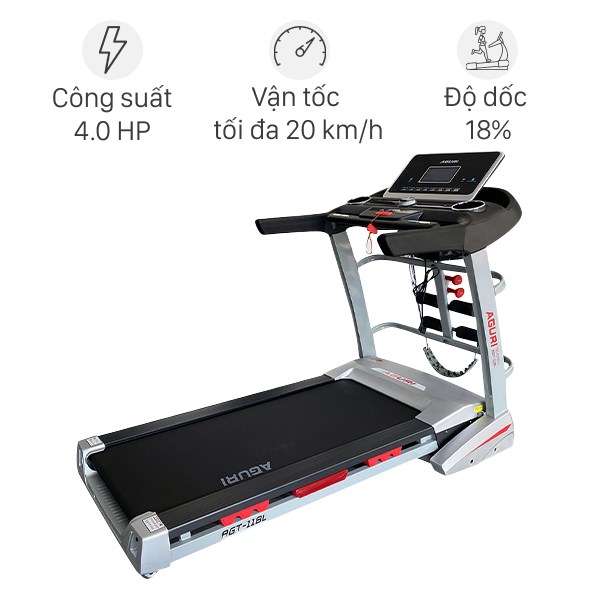 Máy Chạy Bộ Aguri AGT-118L