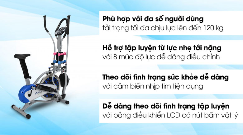 Xe đạp Tập Thể Dục Airbike Sports ORBITREK 2085 hover