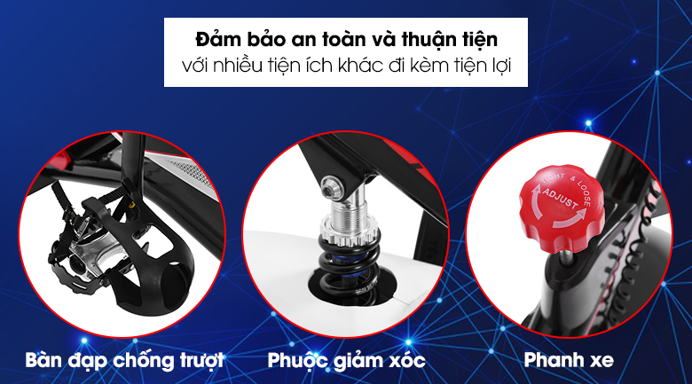 Xe đạp tập thể dục Airbike Sports MK-100