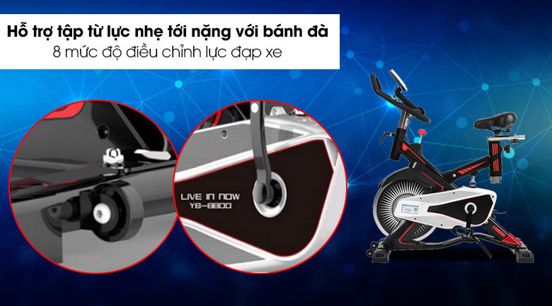 Xe đạp tập thể dục Airbike Sports MK-100