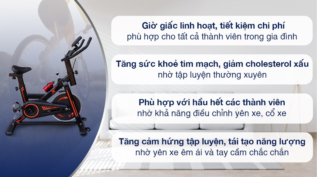 Xe Đạp Tập Thể Dục Airbike Sport MK-294