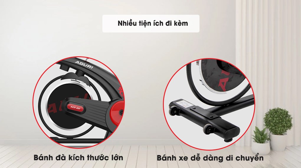 Xe Đạp Tập Thể Dục Aguri AGS-201