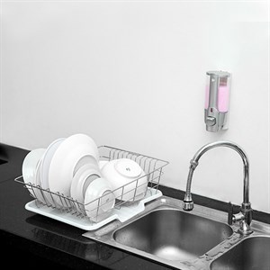 Kệ úp chén inox có khay hứng Prota GD-109