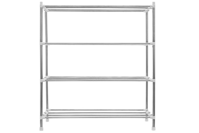 Kệ giày dép inox 4 tầng Prota PT-950 Màu Inox