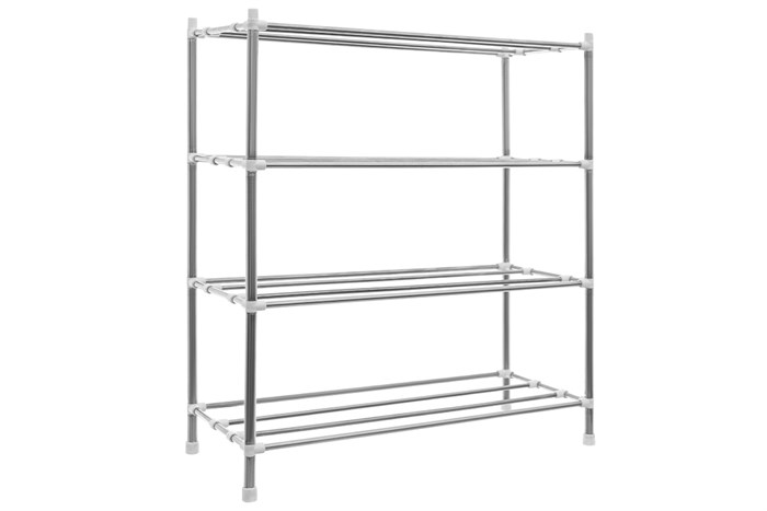 Kệ giày dép inox 4 tầng Prota PT-950 Màu Inox