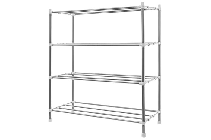Kệ giày dép inox 4 tầng Prota PT-950 Màu Inox