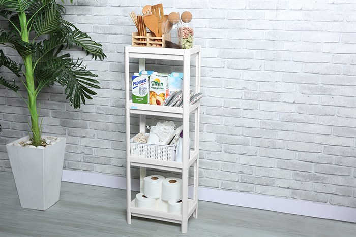 Kệ đa năng 4 tầng Tokyo Inochi HIN.KEDN.TO4T Màu Trắng