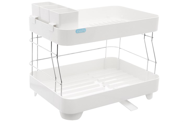 Kệ úp chén 2 tầng Tokyo Inochi HIN.KECH.TOKY Màu Trắng