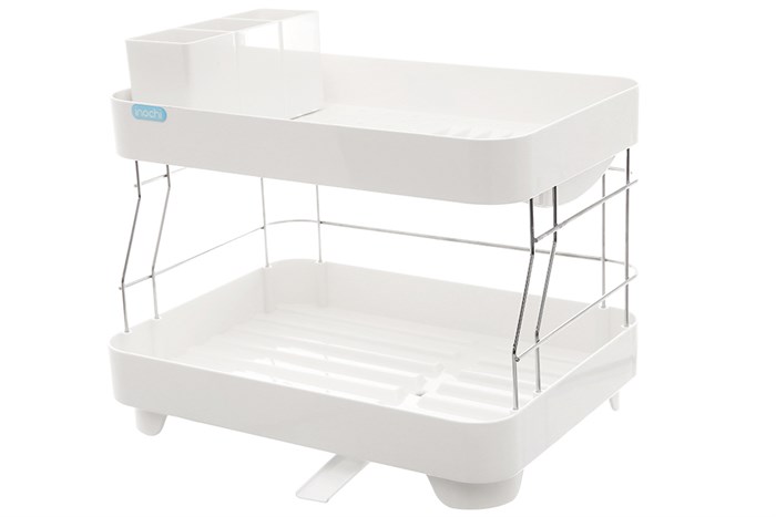 Kệ úp chén 2 tầng Tokyo Inochi HIN.KECH.TOKY Màu Trắng