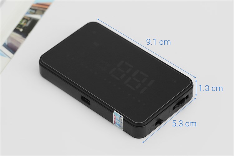 Thiết Bị Hiển Thị Thông Tin Trên Kính Lái HUD Vietmap V200 Đen Màu Đen