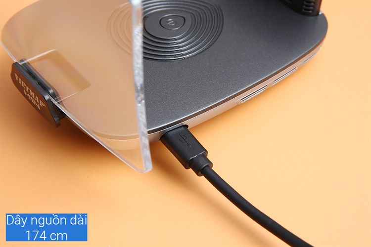 Màn Hình Hiển Thị Dẫn Đường Cảnh Báo Tốc Độ  Vietmap H1N Đen Màu Đen