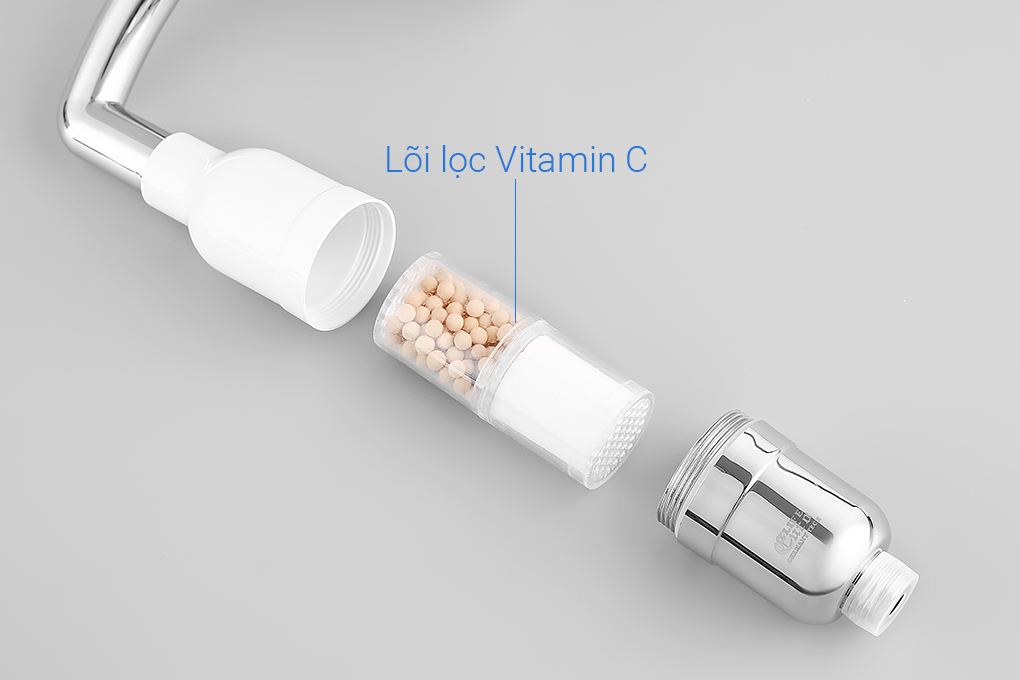 Tay sen tăng áp nhựa có lõi lọc Vitamin C Eurolife EL-H146 giá rẻ
