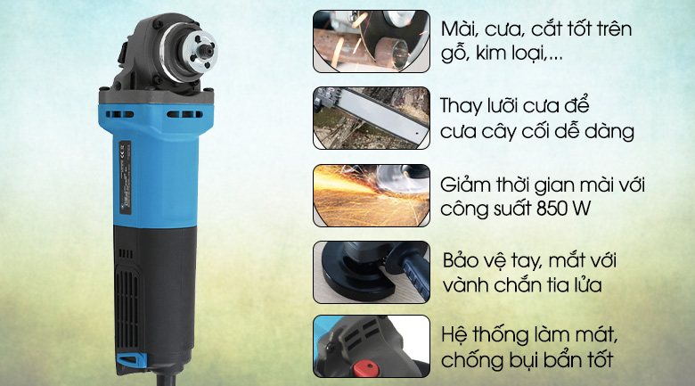 Máy mài góc cầm tay Kachi MK-190 850W