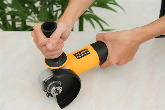 Máy mài góc Tolsen 79519 850W Màu Đen - Vàng