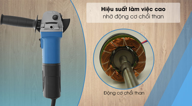 Máy mài góc Luxter Wm66107 750W