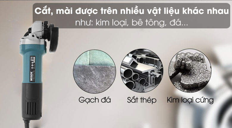 Máy mài góc Wesco Ws4740 750W