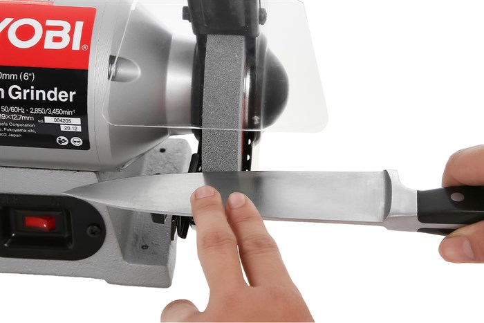 Máy mài hai đá Ryobi HBG-6E 250W Màu Đen - Xám