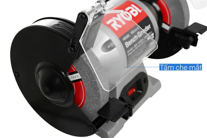 Máy mài hai đá Ryobi HBG-6E 250W Màu Đen - Xám