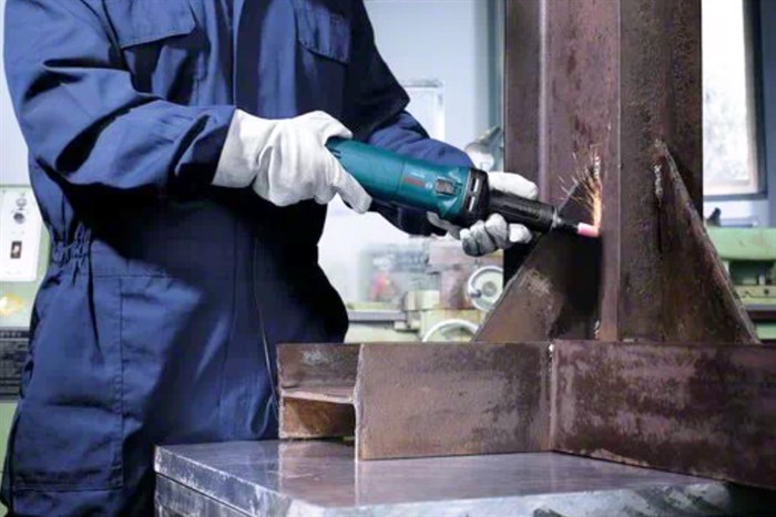 Máy mài thẳng Bosch GGS 5000L 500W Màu Xanh Dương