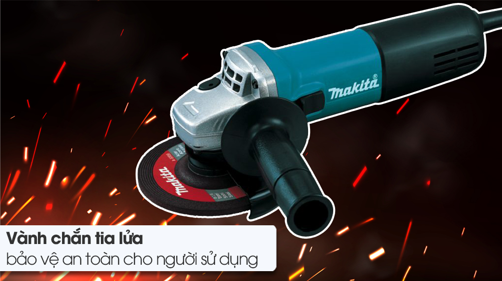 Máy Mài Góc Makita 9558HN - Tiện ích