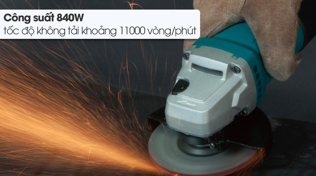 Máy Mài Góc Makita 9558HN - Công suất