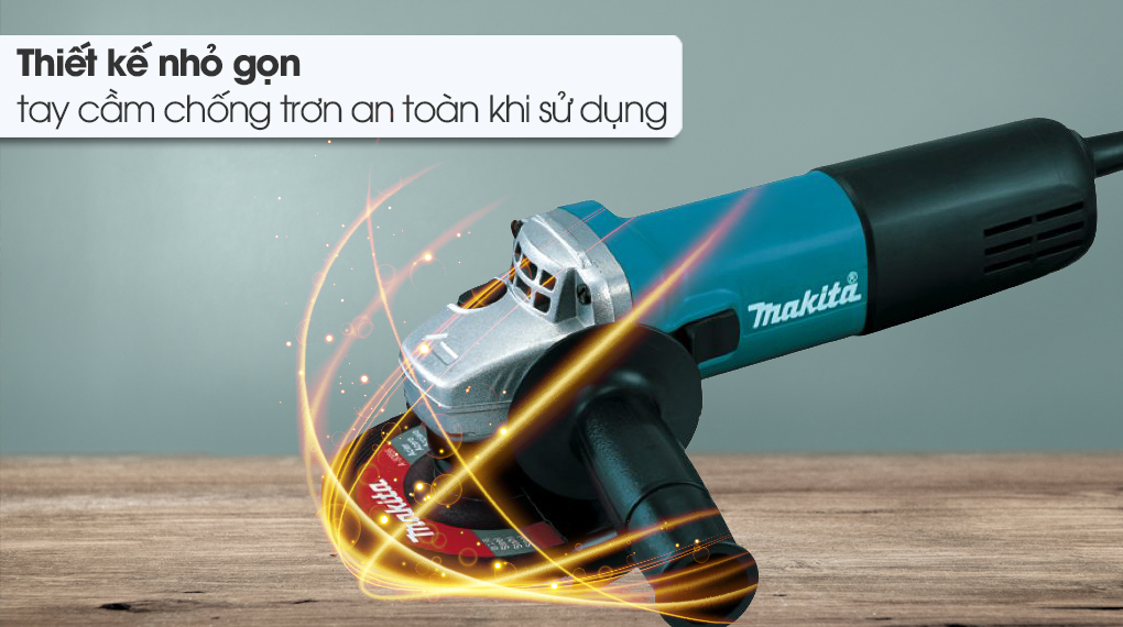 Máy Mài Góc Makita 9558HN - Thiết kế