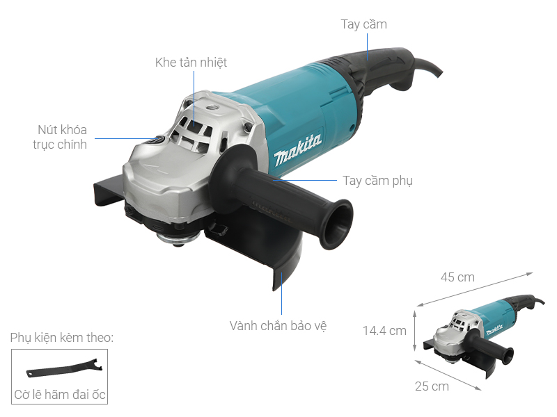 Máy mài góc Makita GA9060 2200W