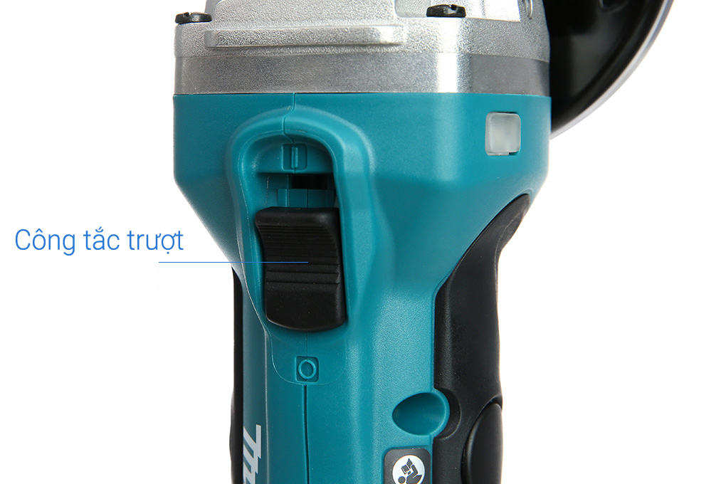 Máy mài góc dùng pin Makita DGA402Z 18V (không kèm pin, sạc) Màu Xanh lá