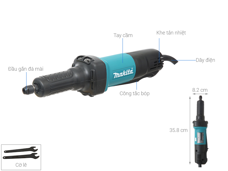 Máy mài khuôn Makita GD0600 400W