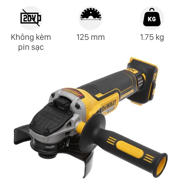 Máy mài góc dùng pin Dewalt DCG405N-KR 18V (không kèm pin, sạc)