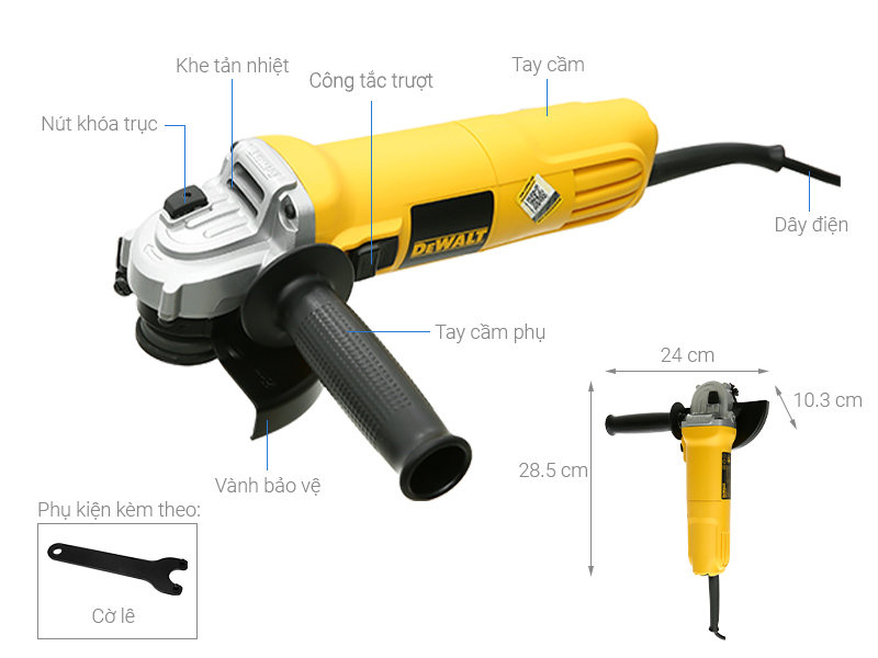 Máy mài góc Dewalt DWE4119-B1 950W