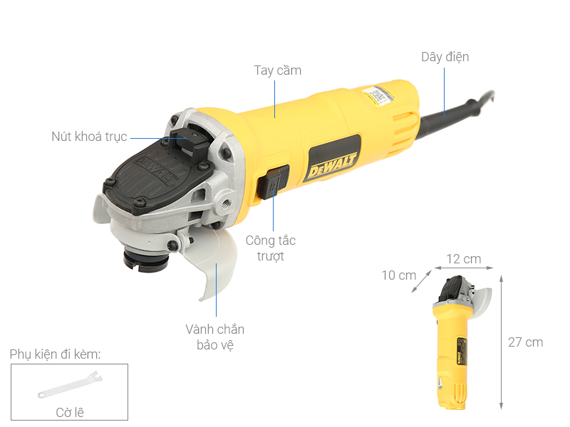 Máy mài góc Dewalt DWE8100S-B1 720W