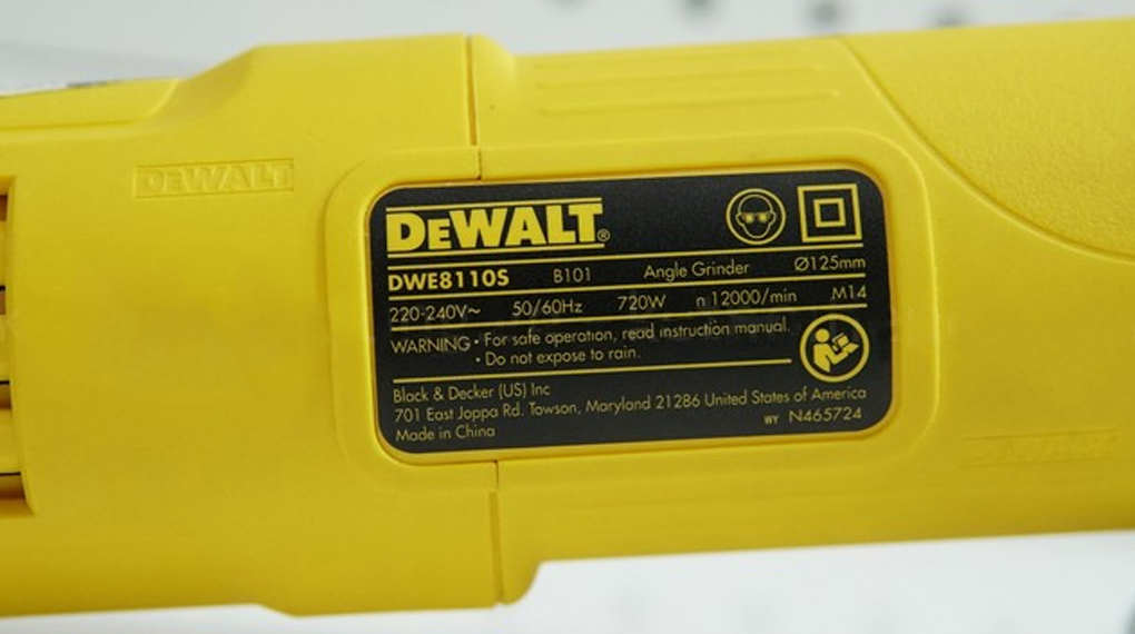 Máy mài góc điện Dewalt DWE8110S-B1