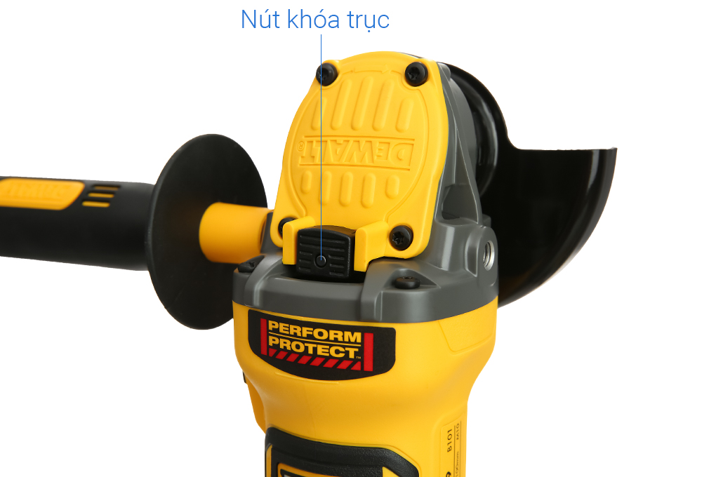 Máy mài góc dùng pin Dewalt DCG409N-B1 20V (không kèm pin, sạc) Màu Đen - Vàng