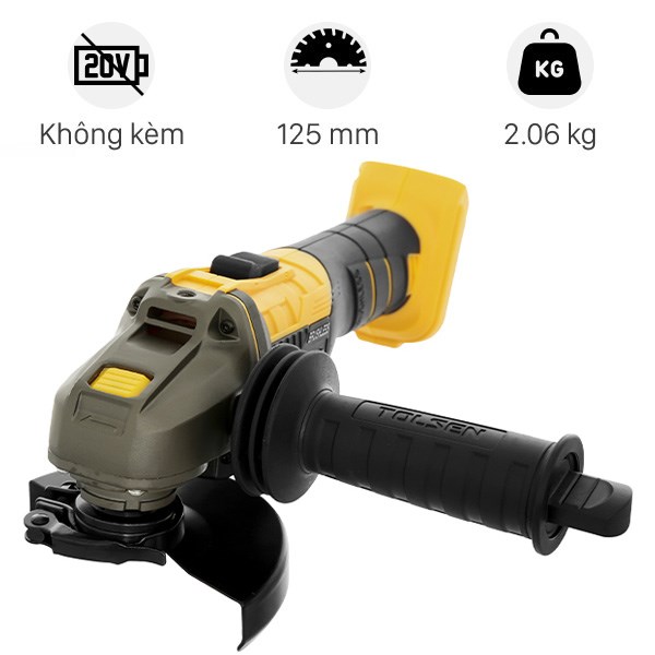 Máy mài góc dùng pin Tolsen 87278 20V (không kèm pin sạc)